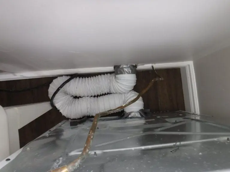 Badly installed vent