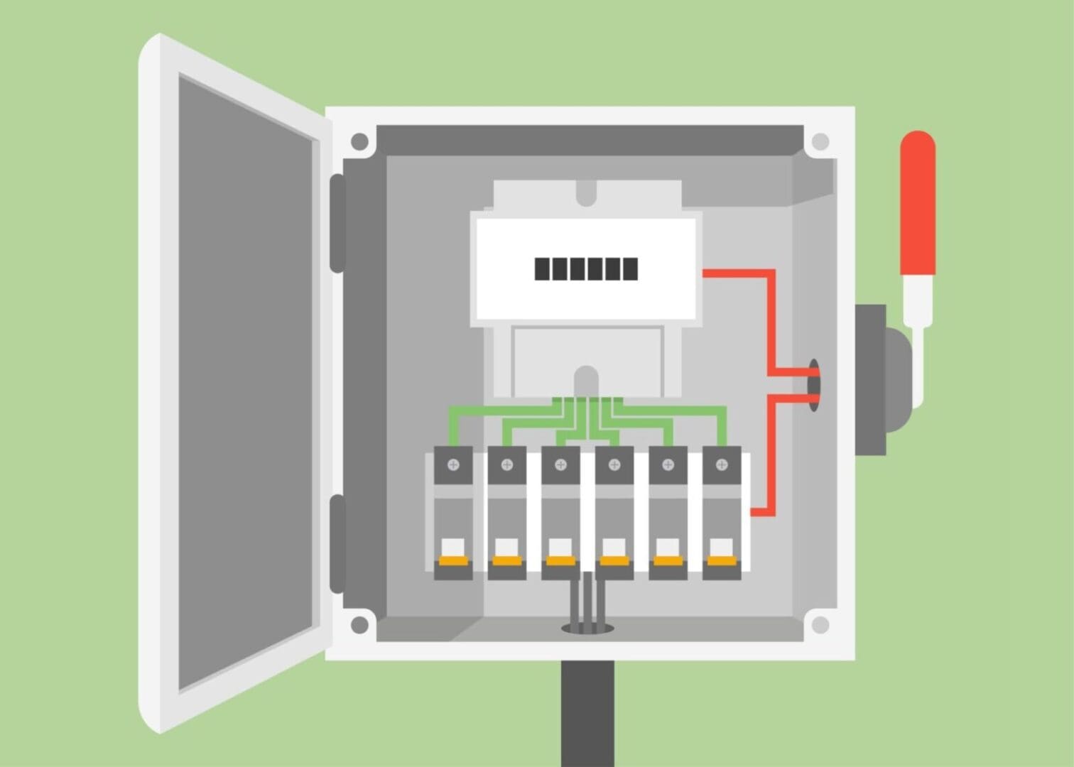 A Breaker Fuse in an Electrical Panel Icon