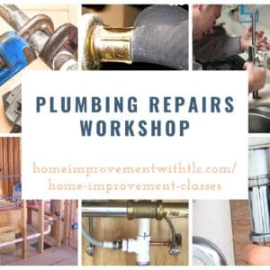 Plumbing repairs workshop.