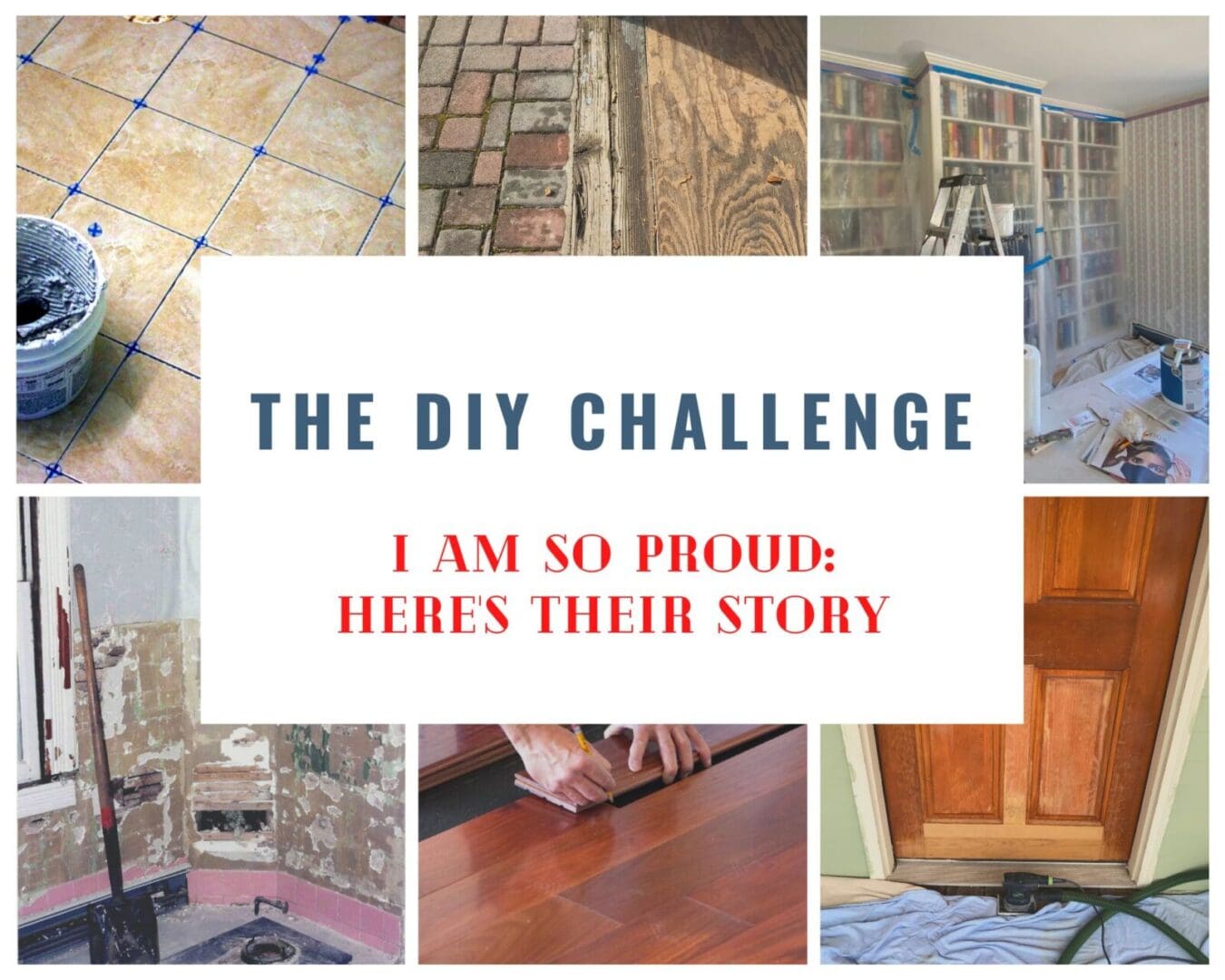 The DIY Challenge Template for a Website